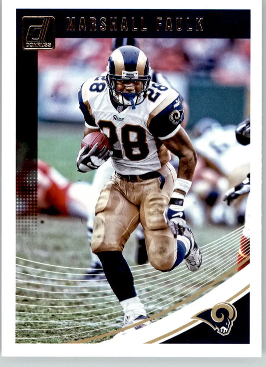 Marshall Faulk - 2018 Donruss - #155 - Football - Football Card Single