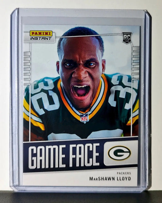 MarShawn Lloyd 2024 Panini Game Face #21 NFL Rookie Card Green Bay Packers 1/331 - Football Card Single