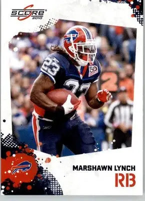 Marshawn Lynch - 2010 Score - #34 - Football - Football Card Single