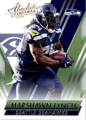 Marshawn Lynch - 2014 Panini Absolute - #58 - Retail Football - Football Card Single