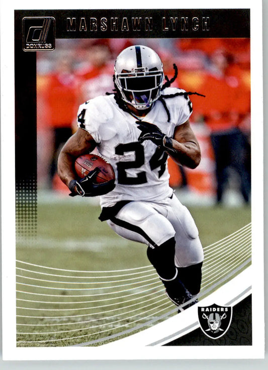 Marshawn Lynch - 2018 Donruss - #220 - Football - Football Card Single