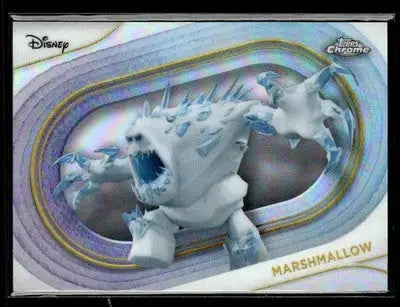 🌟 Marshmallow, 2025 Topps Chrome Disney Refractor #115 🌟 - Non-Sports Card Single