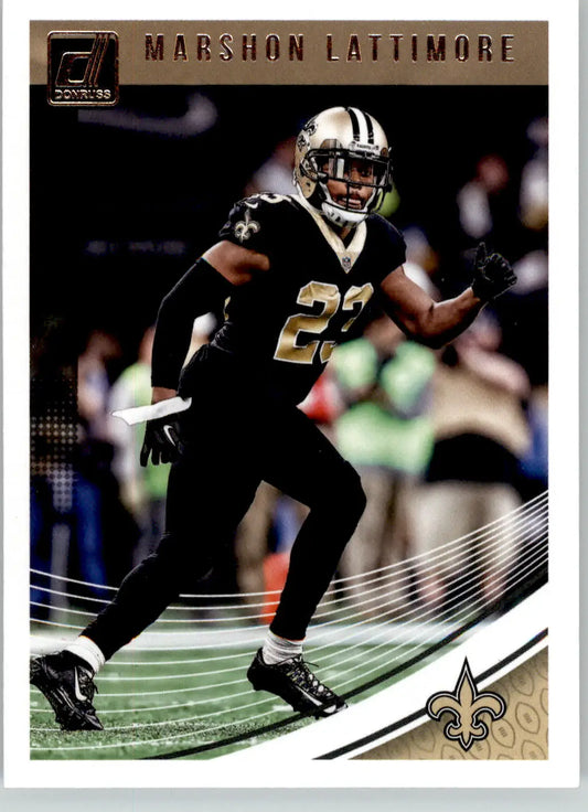 Marshon Lattimore - 2018 Donruss - #197 - Football - Football Card Single