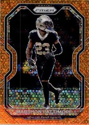 Marshon Lattimore - 2020 Panini Prizm - #251 - Prizm Disco Football - Football Card Single