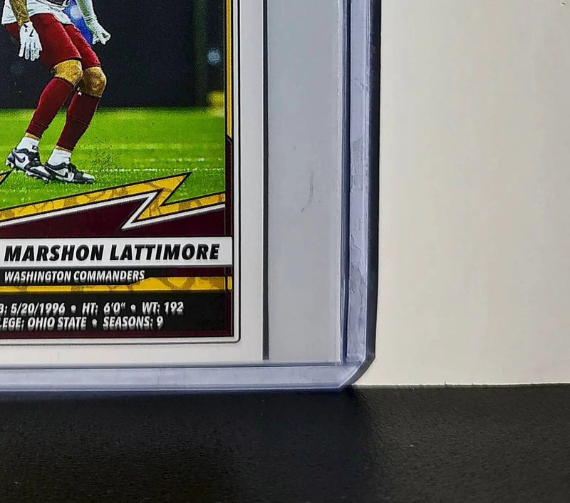 Marshon Lattimore 2025 Panini NFL #355 Sticker Commanders