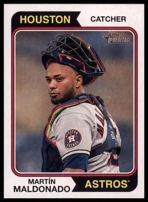 Martín Maldonado 2023 Topps Heritage #234 Houston Astros - Baseball Card Single