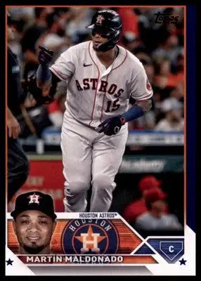Martín Maldonado 2023 Topps Royal Blue #495 Houston Astros - Baseball Card Single