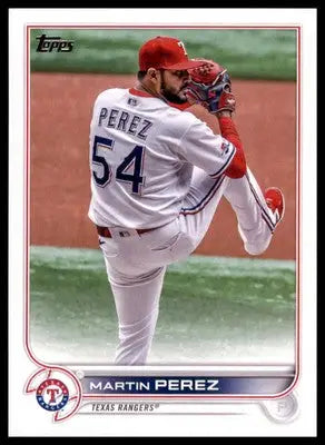 Martin Perez 2022 Topps Update #US131 Texas Rangers - Baseball Card Single