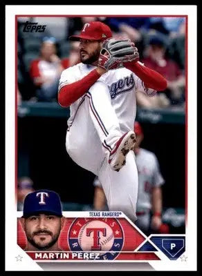 Martin Perez 2023 Topps #261 Texas Rangers - Baseball Card Single