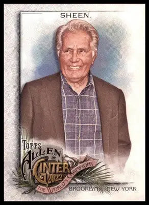 Martin Sheen 2022 Topps Allen & Ginter #247 - Baseball Card Single