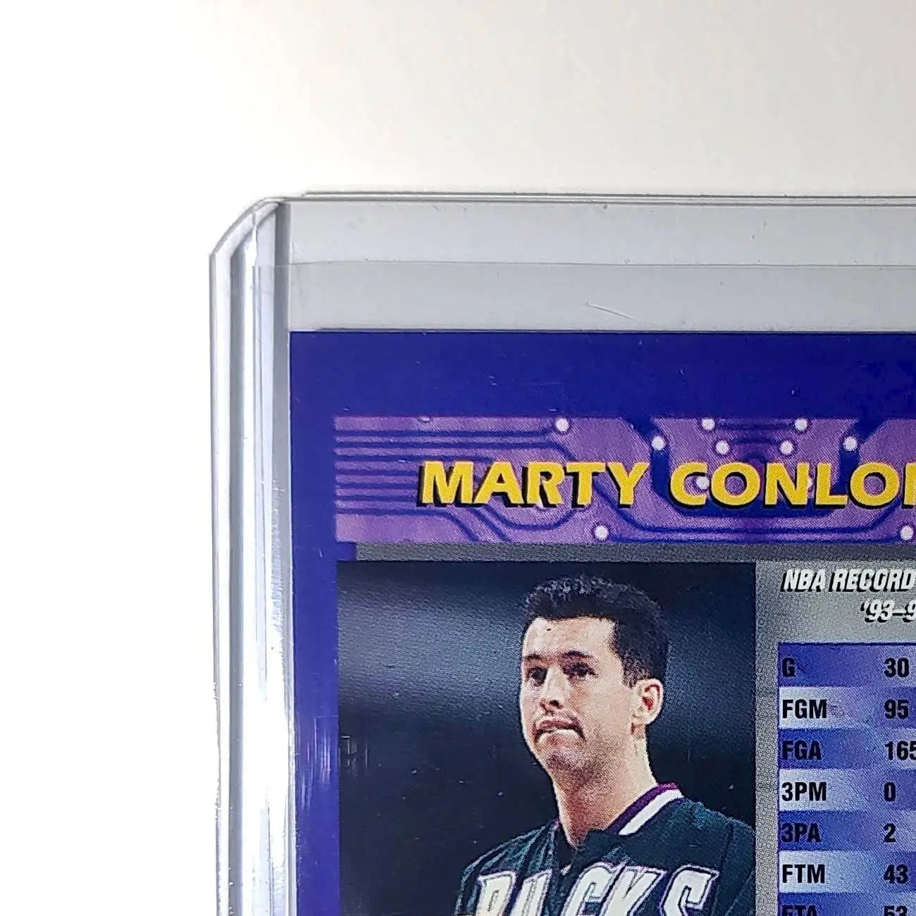 Marty Conlon 1994-95 Topps Finest #271 Basketball Card - Basketball Card Single