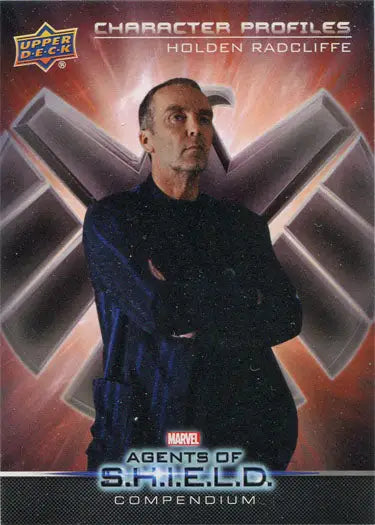 Marvel Agents of SHIELD Compendium Character Profiles Card CB-18 Holden Radclife - Marvel Card Single