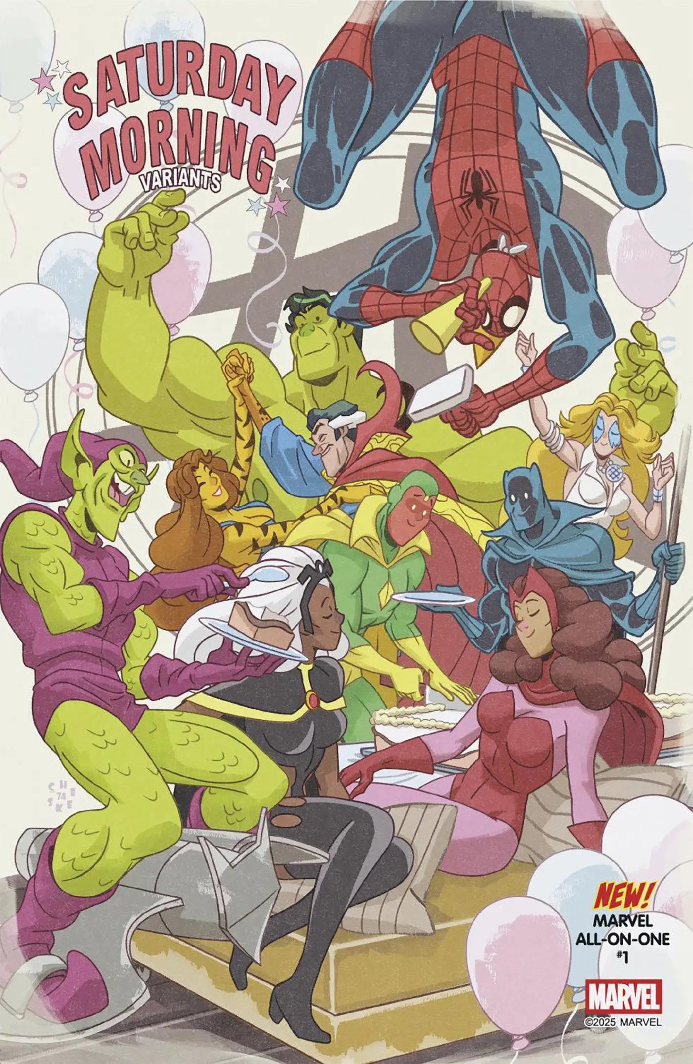 Marvel All-On-One #1 Sean Galloway Saturday Morning Variant - Back Issues