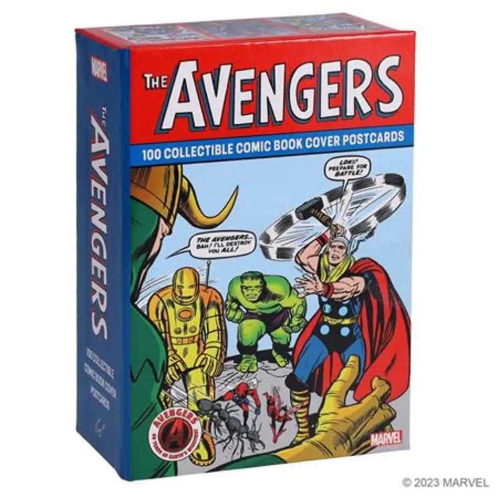 Marvel Avengers 100 Collectible Comic Book Cover Postcards - Comic Novelties