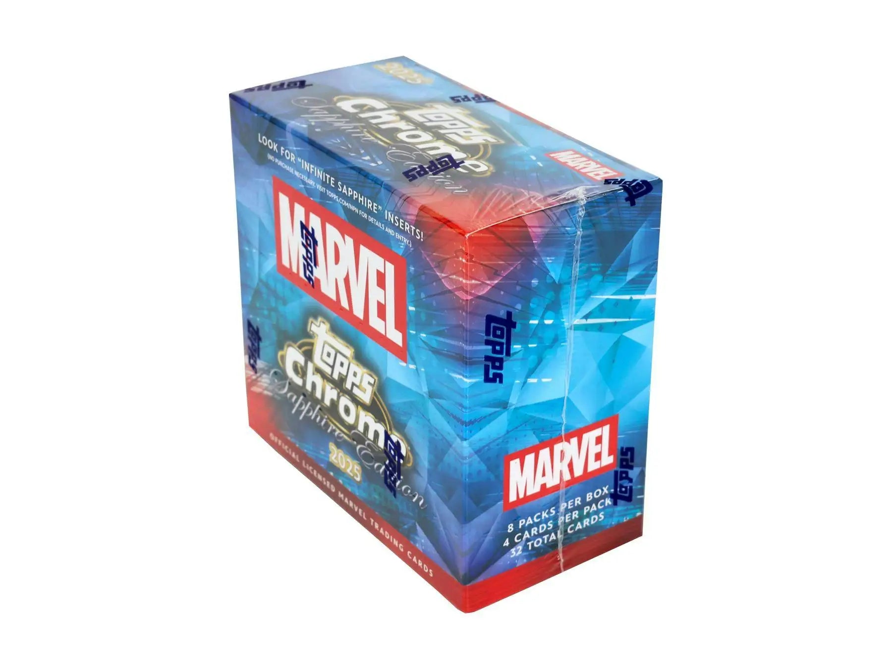 Marvel Chrome Sapphire Hobby Box (Topps 2025) | Columbia Sports Cards - Sports Card Hobby Boxes