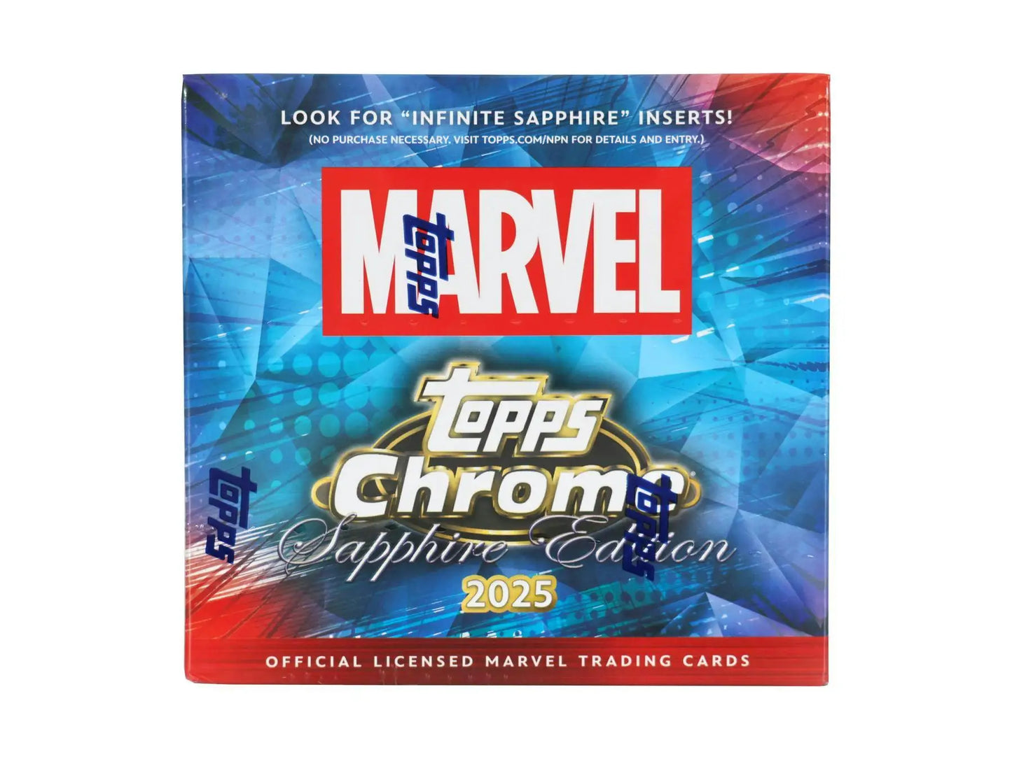 Marvel Chrome Sapphire Hobby Box (Topps 2025) | Columbia Sports Cards - Marvel Card Box