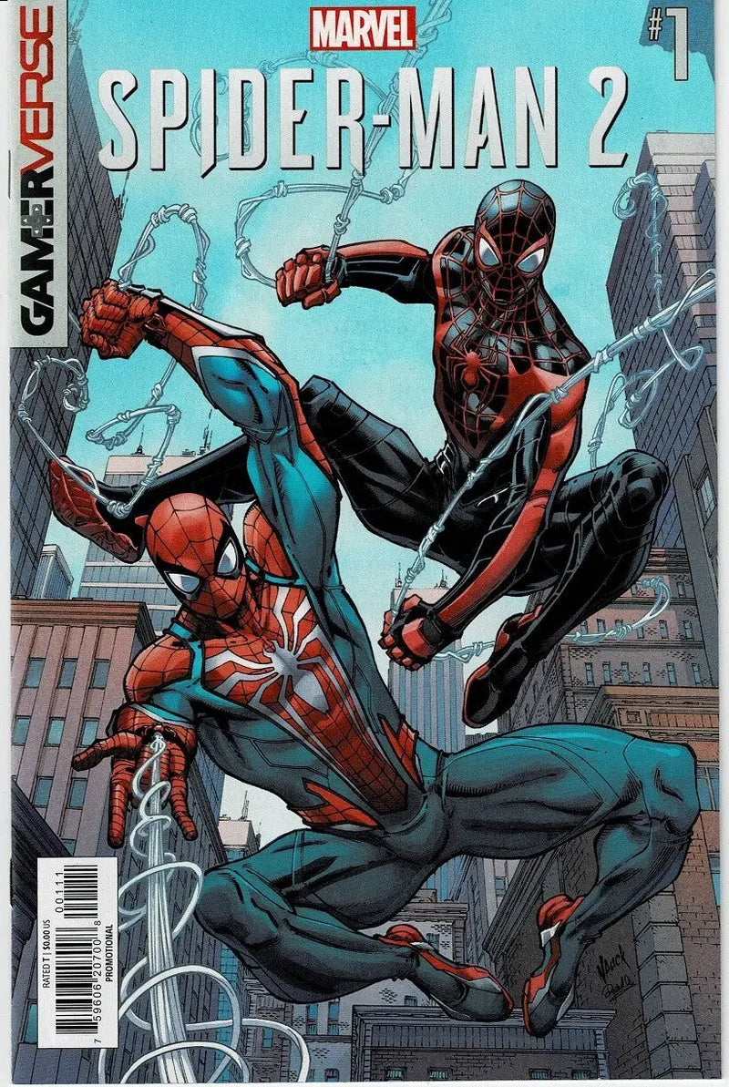 Marvel Comic Book: Spider-Man 2 Gamer-Verse #1 FCBD Sold Out Scarce Sony Video - Comic Book