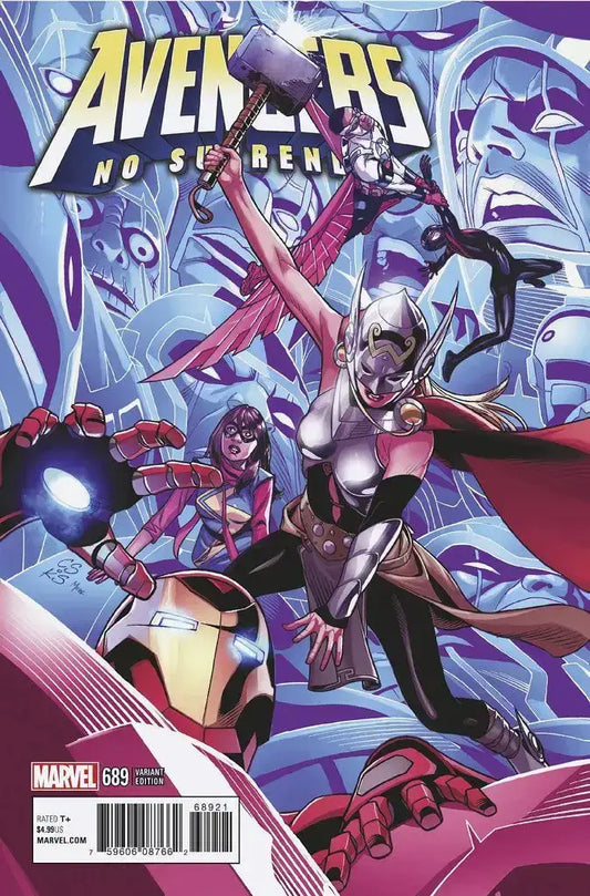 MARVEL COMICS: AVENGERS #689 SPROUSE END OF AN ERA