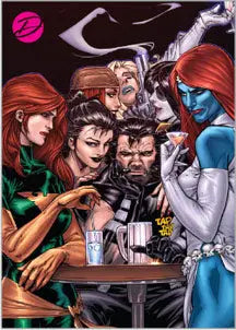 Marvel Dangerous Divas P2 Promo Card - Marvel Card Single