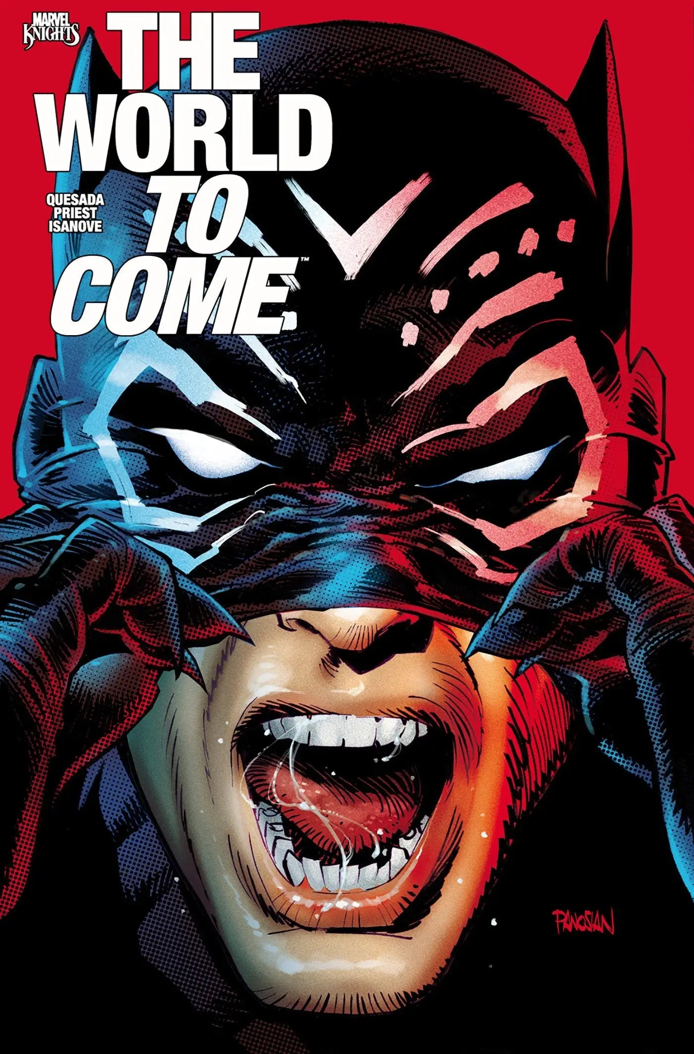 Marvel Knights: The World To Come #1 Dan Panosian 2nd Print Variant - Back Issues