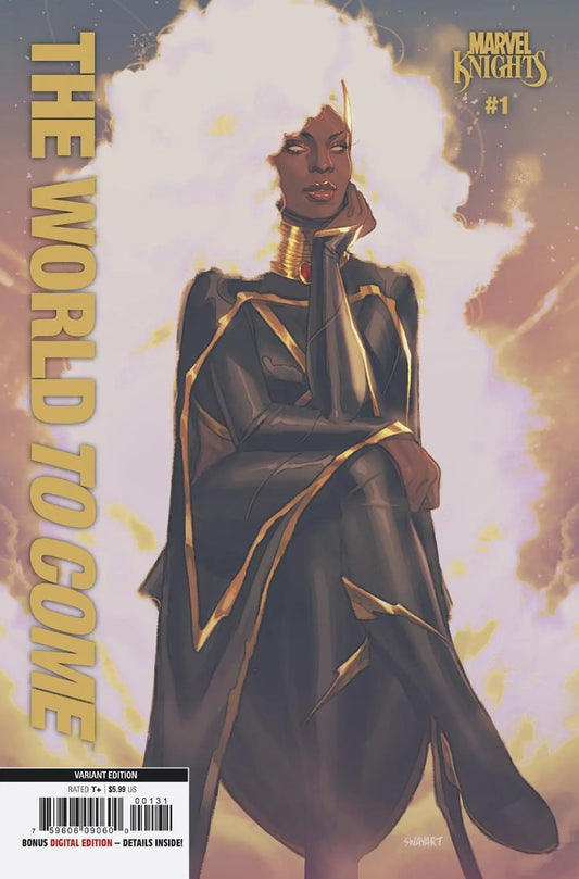 Marvel Knights comic book Marvel Universe Swaby Storm Variant featured in Marvel Knights series