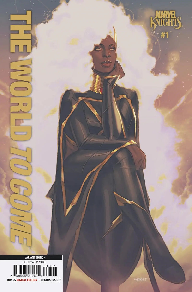 Marvel Knights comic book Marvel Universe Swaby Storm Variant featured in Marvel Knights series