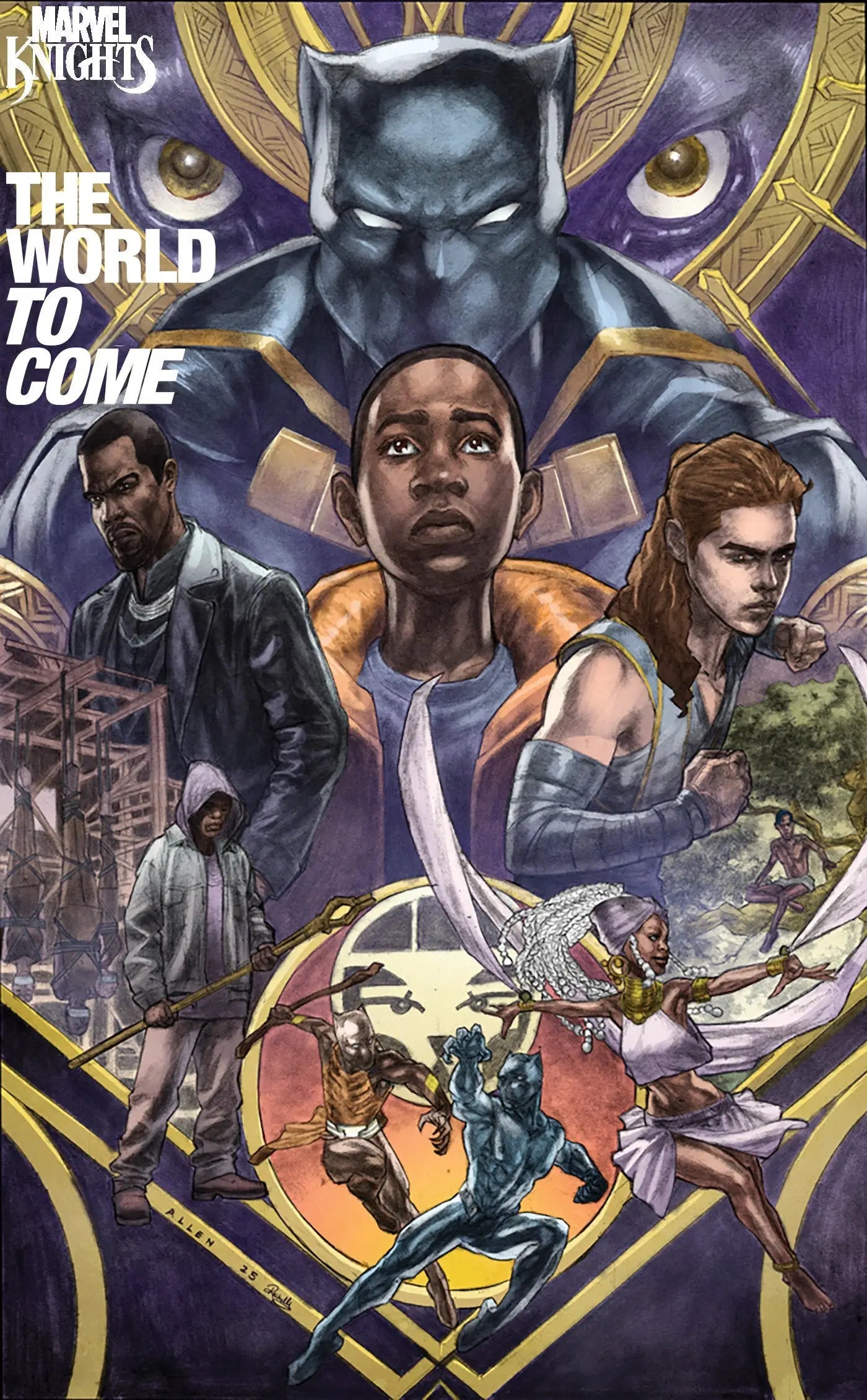 Marvel Knights: The World To Come #3 Chris Allen Variant - Comic Book