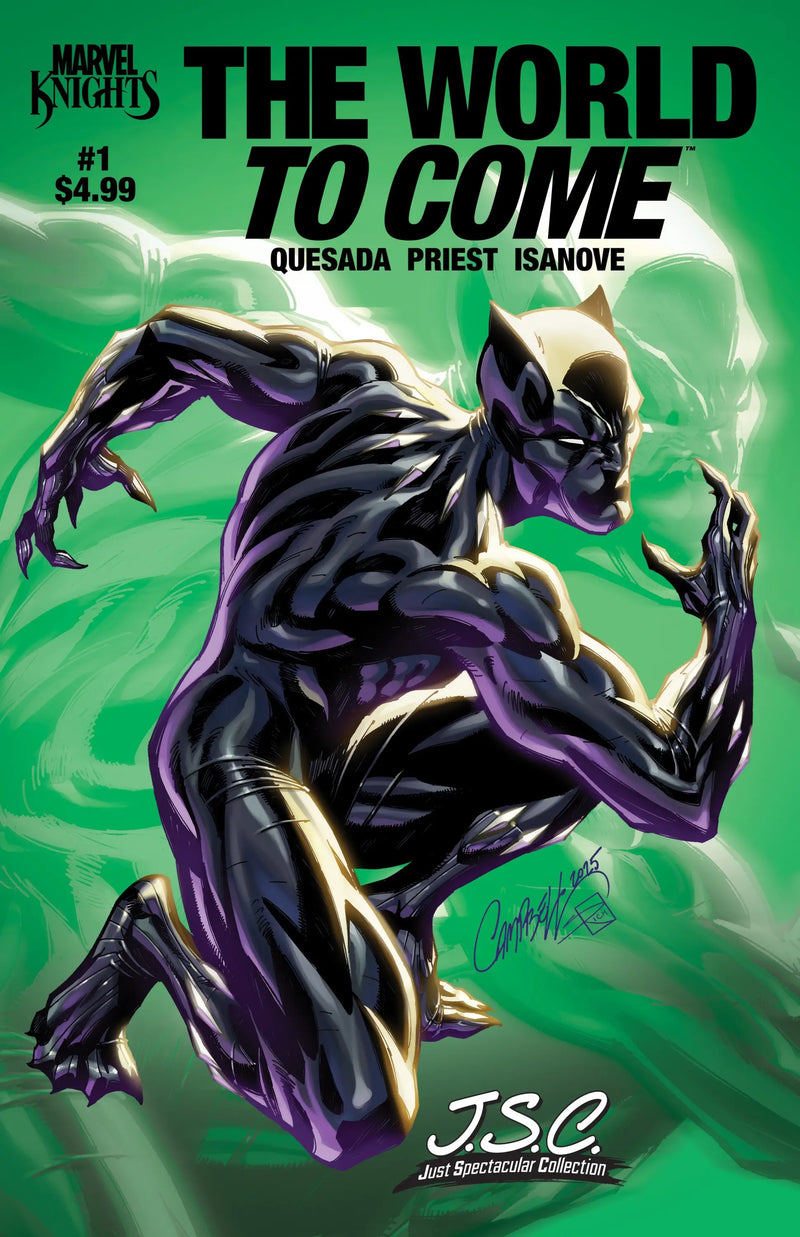 Marvel Knights: The World To Come #3 J. Scott Campbell Just Spectacular Collection Variant - Comic Book