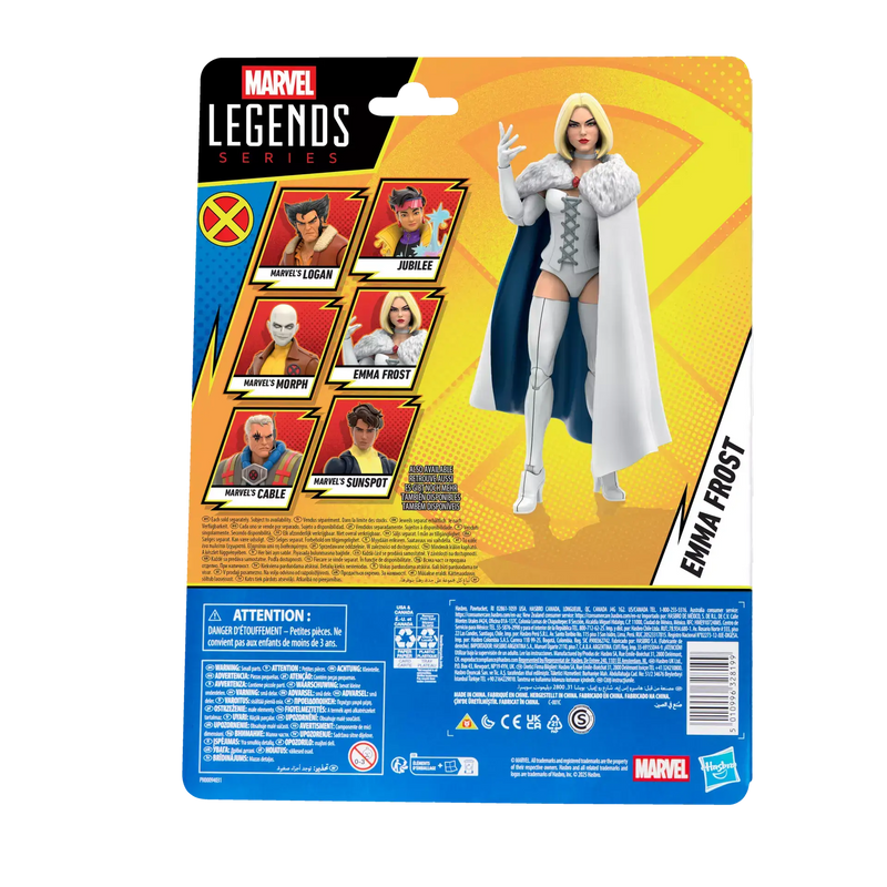 Marvel Legends: X-Men ’97 6’’ Action Figure - Emma Frost - Action Figure & Toy