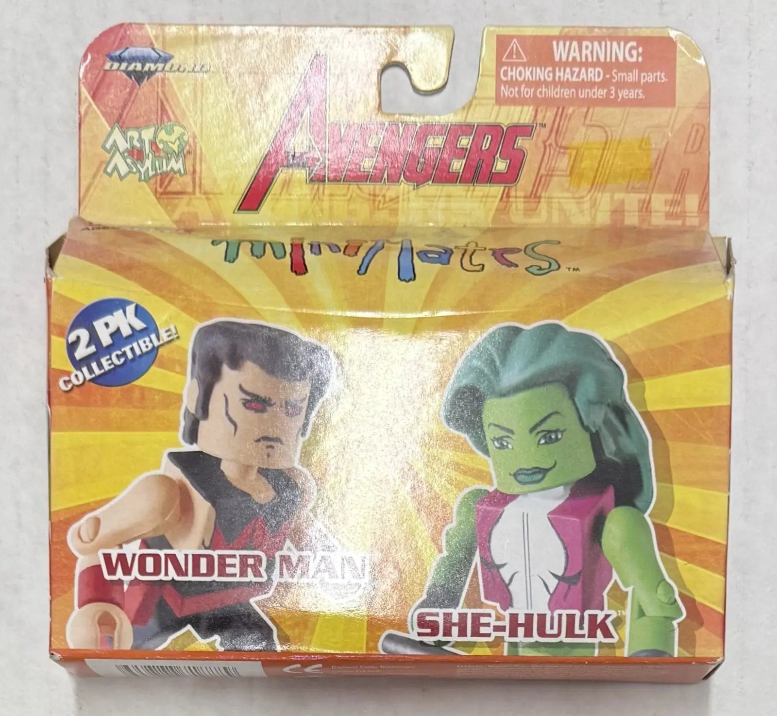 Marvel Minimates WONDER MAN & SHE-HULK Wave 16 - Action Figure & Toy