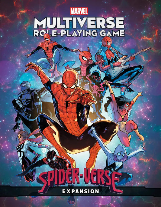 Marvel Multiverse Role-Playing Game Spider-Verse Expansion box front view