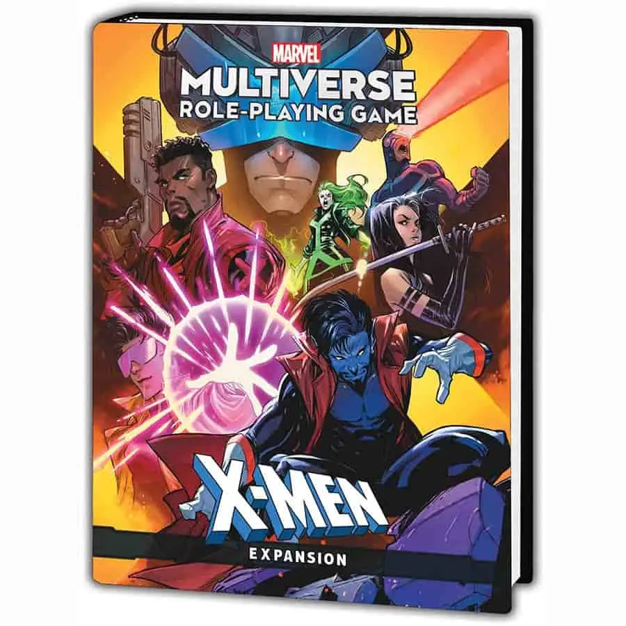 Marvel Multiverse Role-Playing Game X-Men expansion book for immersive multiverse role playing