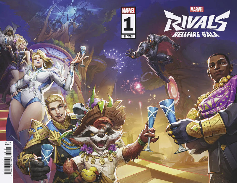 Marvel Rivals: Hellfire Gala #1 Netease Games Marvel Rivals Wraparound Variant - Comic Book