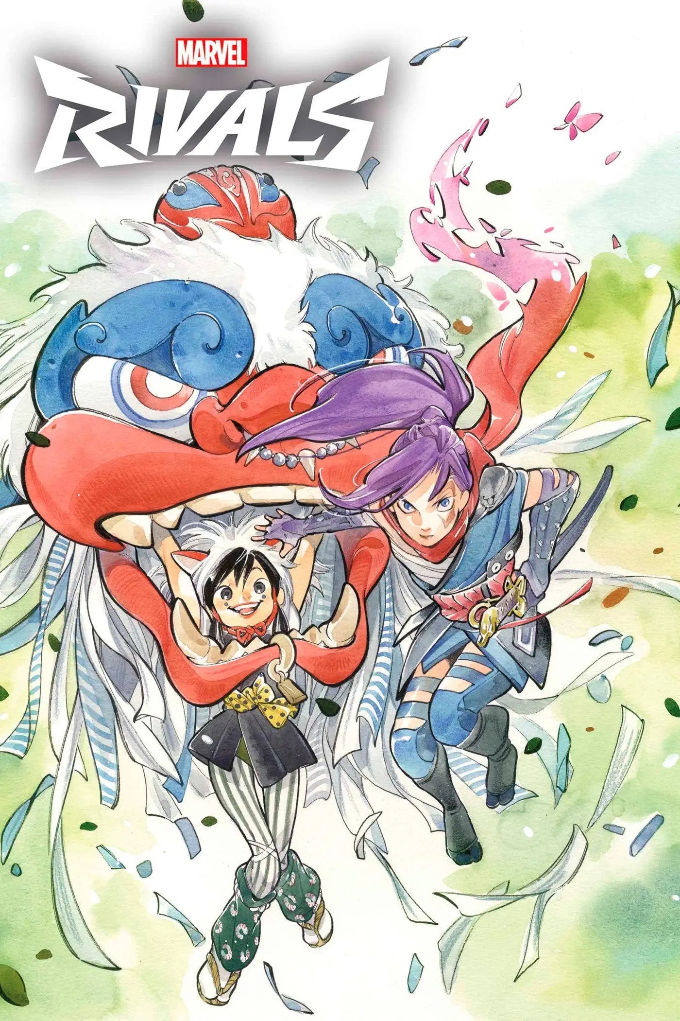 Marvel Rivals Ignite comic cover featuring Peach Momoko art for Marvel Rivals series