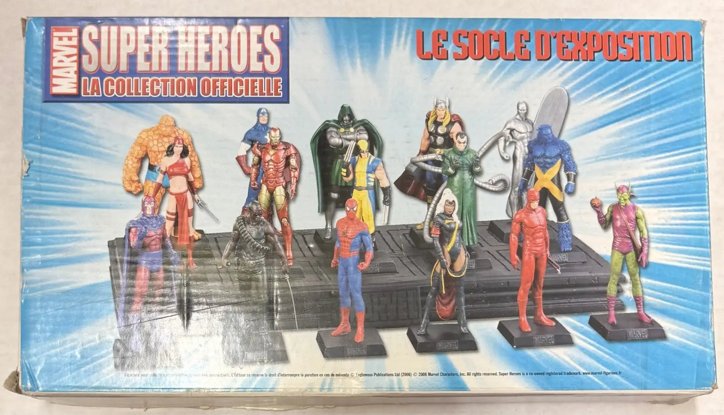 Marvel Super Heroes - Eaglemoss Figure Display Stand Chess Piece Base Plinth MIB - Collectibles