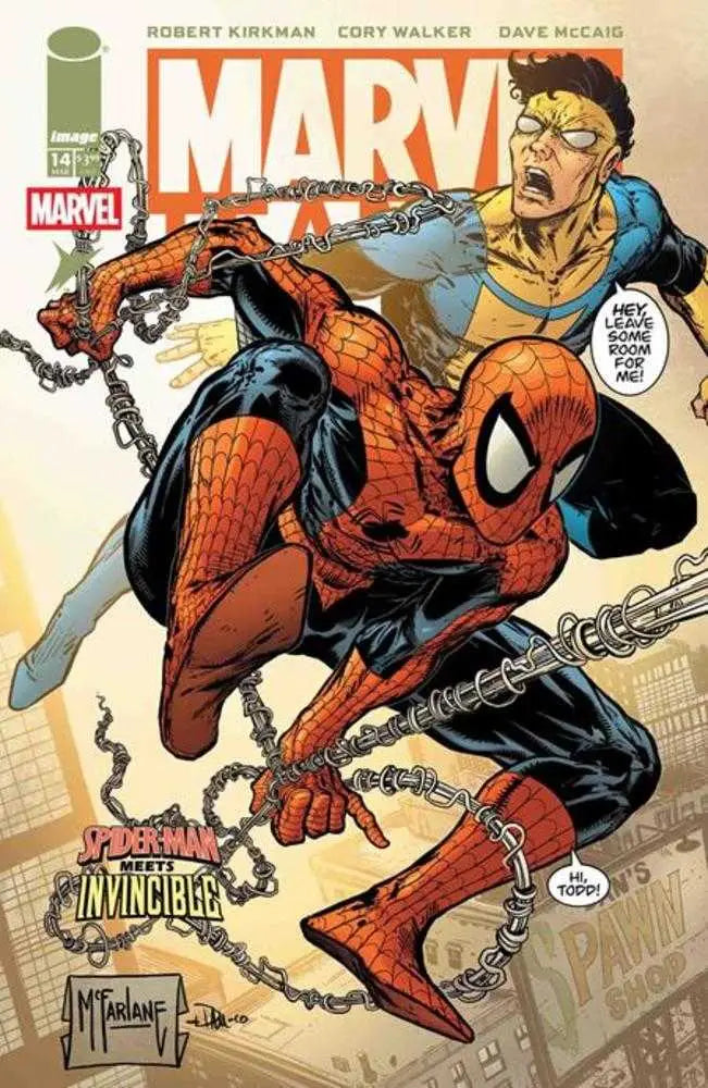 Marvel Teamup #14 Facsimile Edition Cover D Todd McFarlane & Dave Mccaig Variant - Back Issues