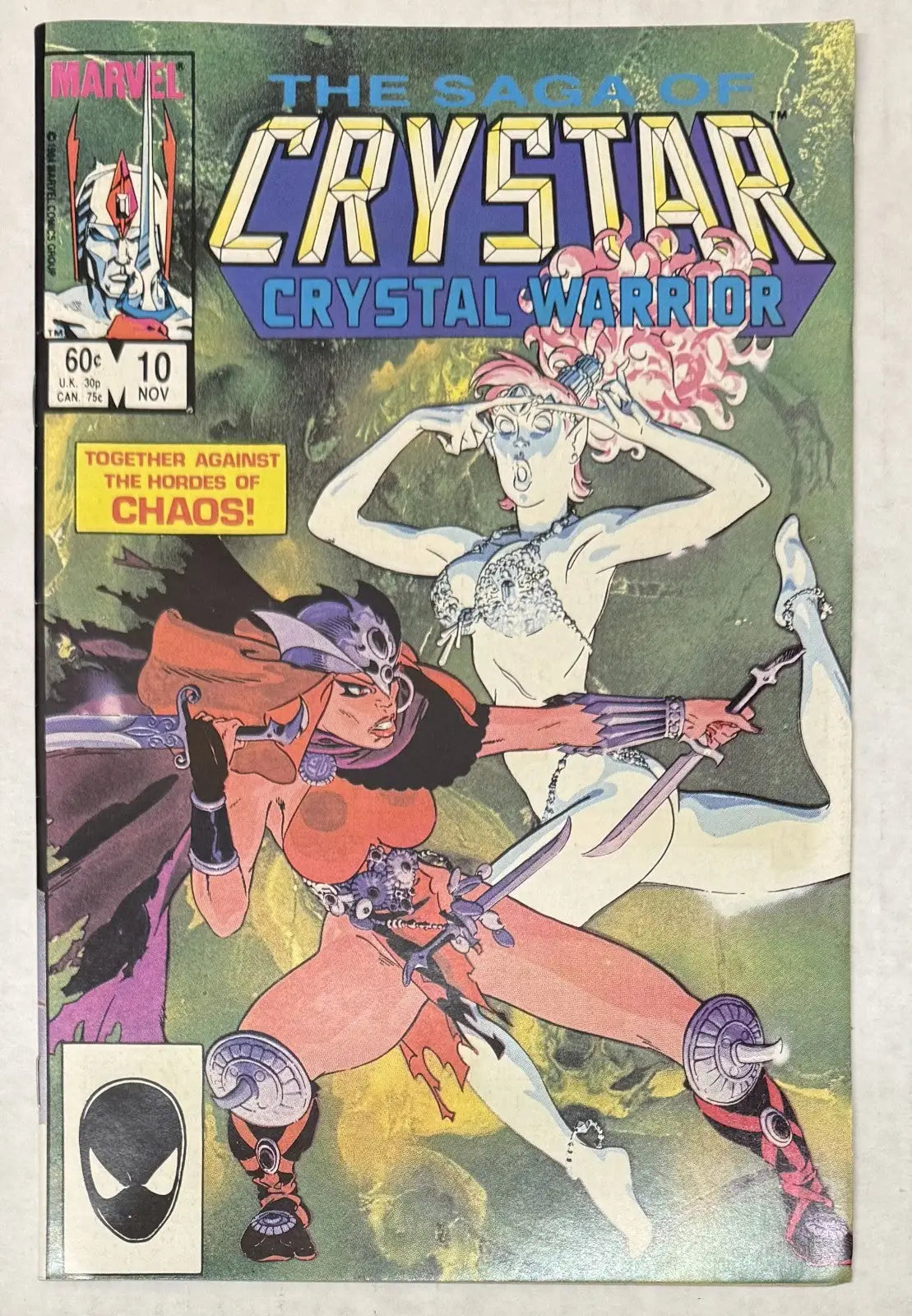 Marvel’s The Saga of Crystar Crystal Warrior 2 - 11 Collection Great Condition - Comic Book