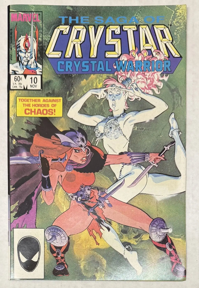 Marvel’s The Saga of Crystar Crystal Warrior 2 - 11 Collection Great Condition - Comic Book