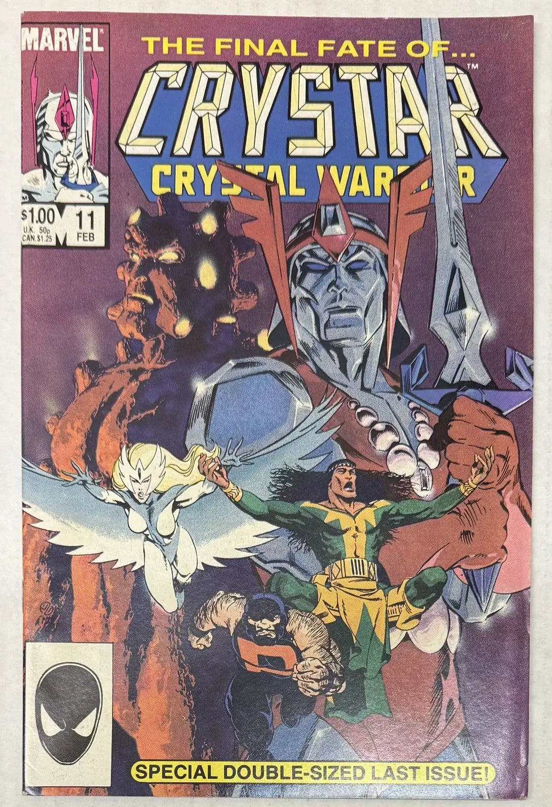 Marvel’s The Saga of Crystar Crystal Warrior 2 - 11 Collection Great Condition - Comic Book