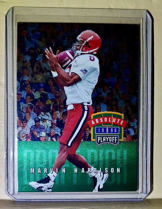 Marvin Harrison 1996 Absolute Playoff Football #47 NFL Card Colts - Football Card Single