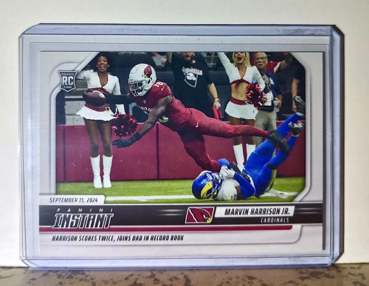 Marvin Harrison Jr. 2024 Panini NFL #42 Rookie Card St Louis Cardinals 1 of 2327 - Football Card Single
