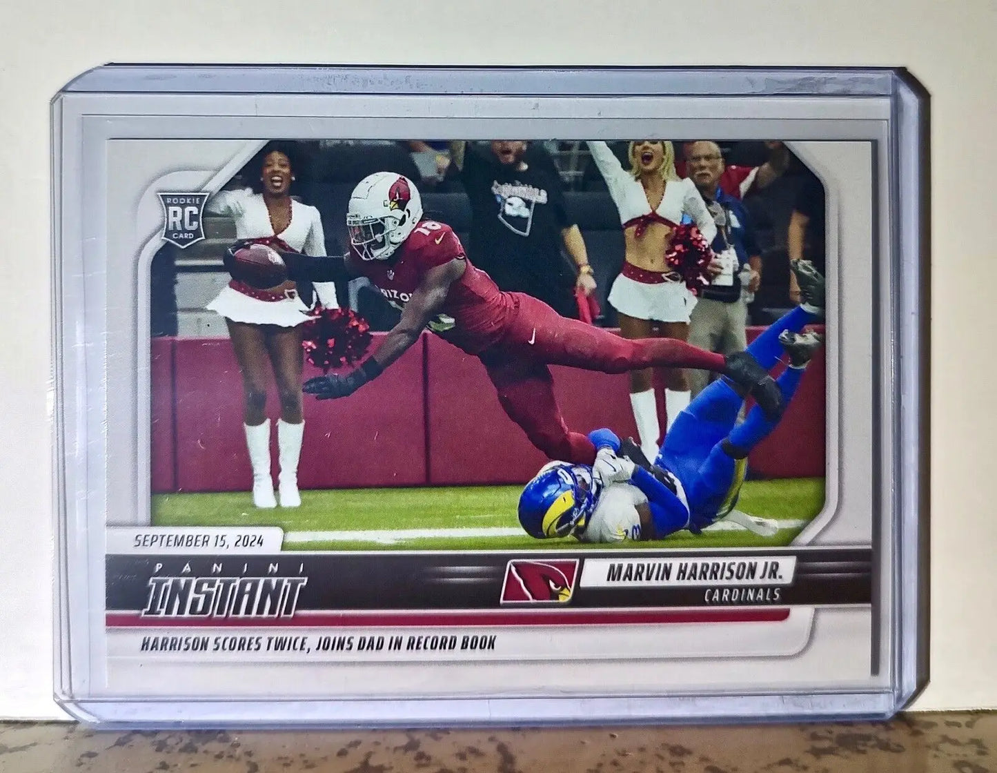 Marvin Harrison Jr. 2024 Panini NFL #42 Rookie Card St Louis Cardinals 1 of 2327
