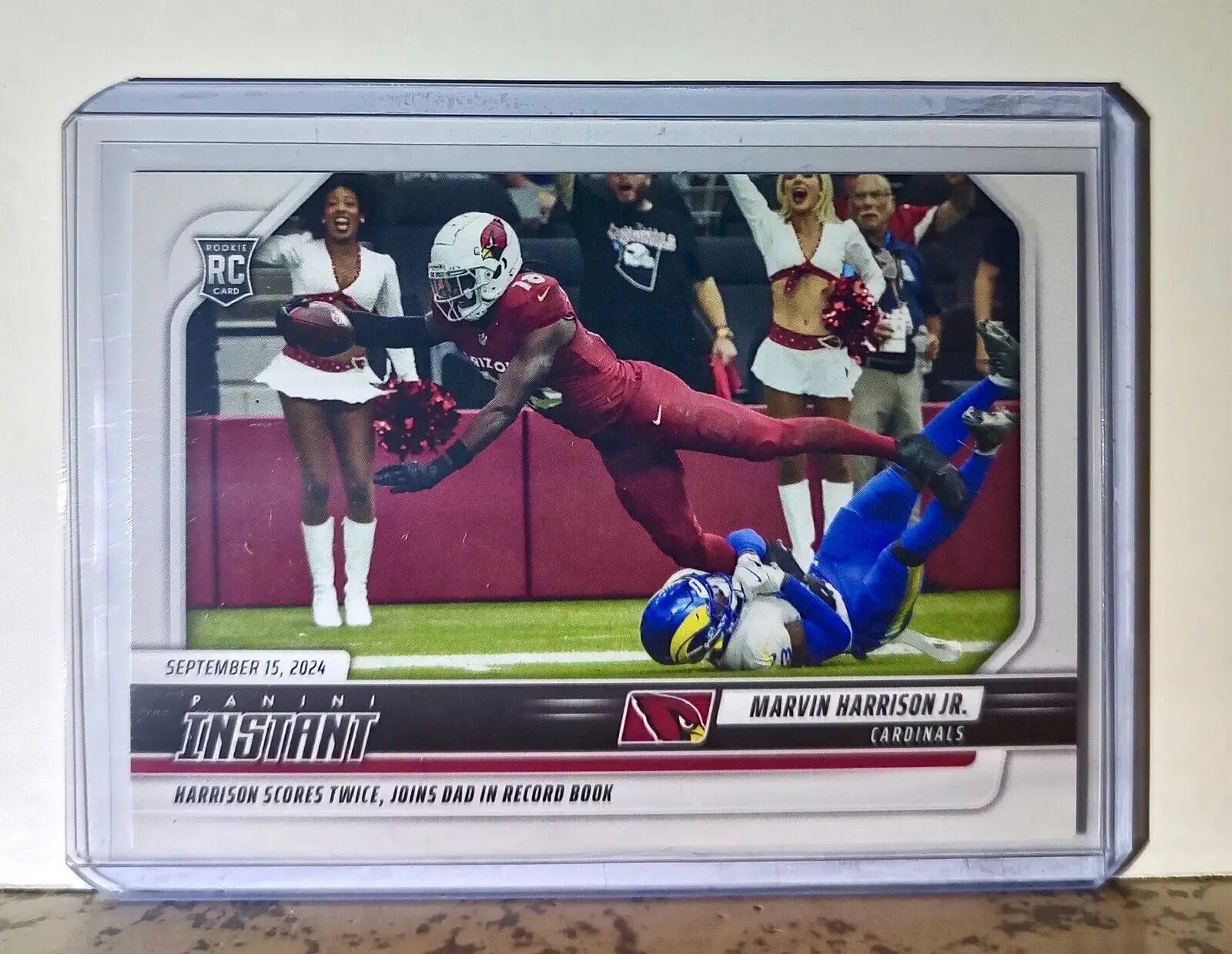 Marvin Harrison Jr. 2024 Panini NFL #42 Rookie Card St Louis Cardinals 1 of 2327