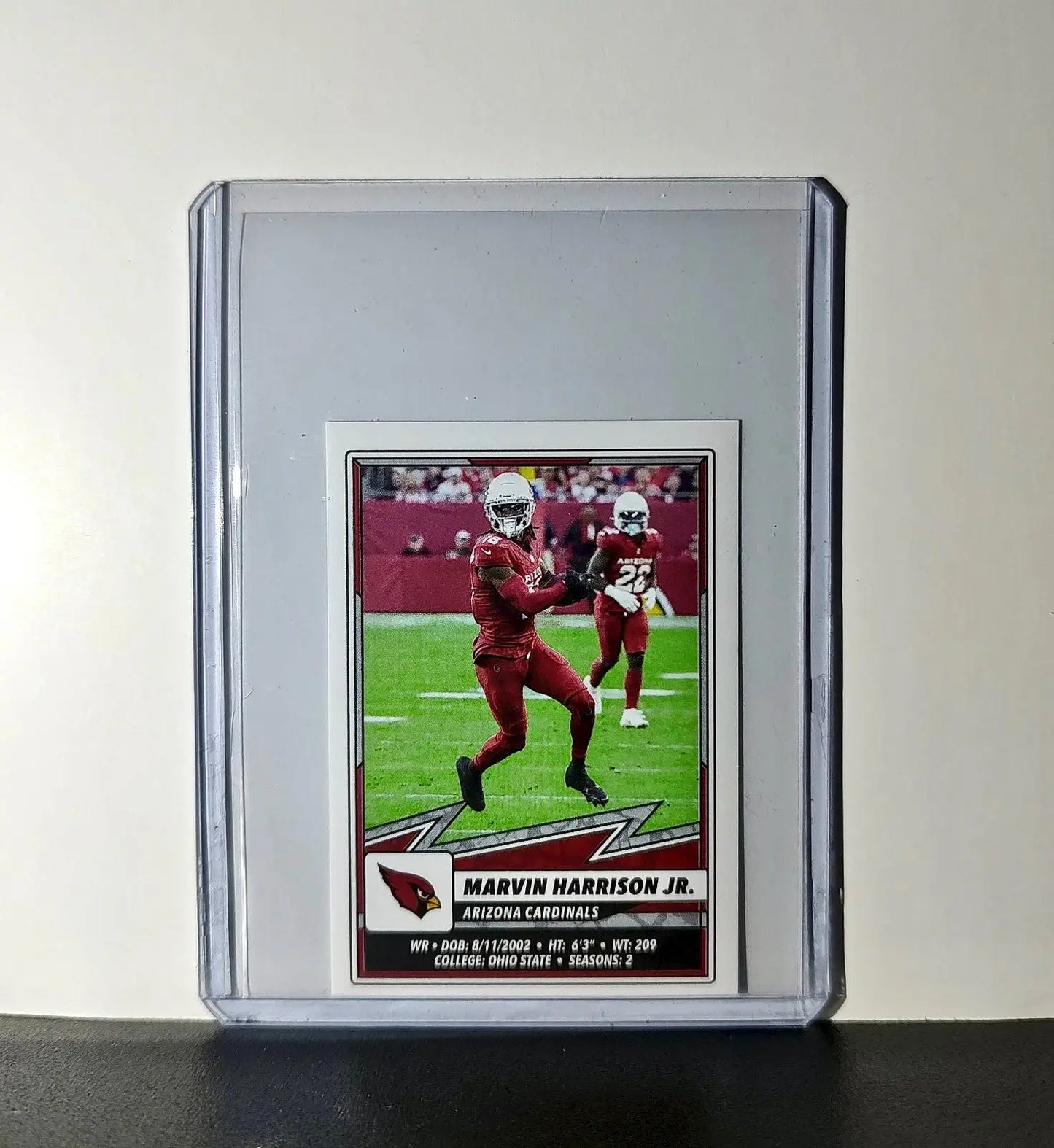 Marvin Harrison Jr. 2025 Panini NFL #490 Sticker Cardinals