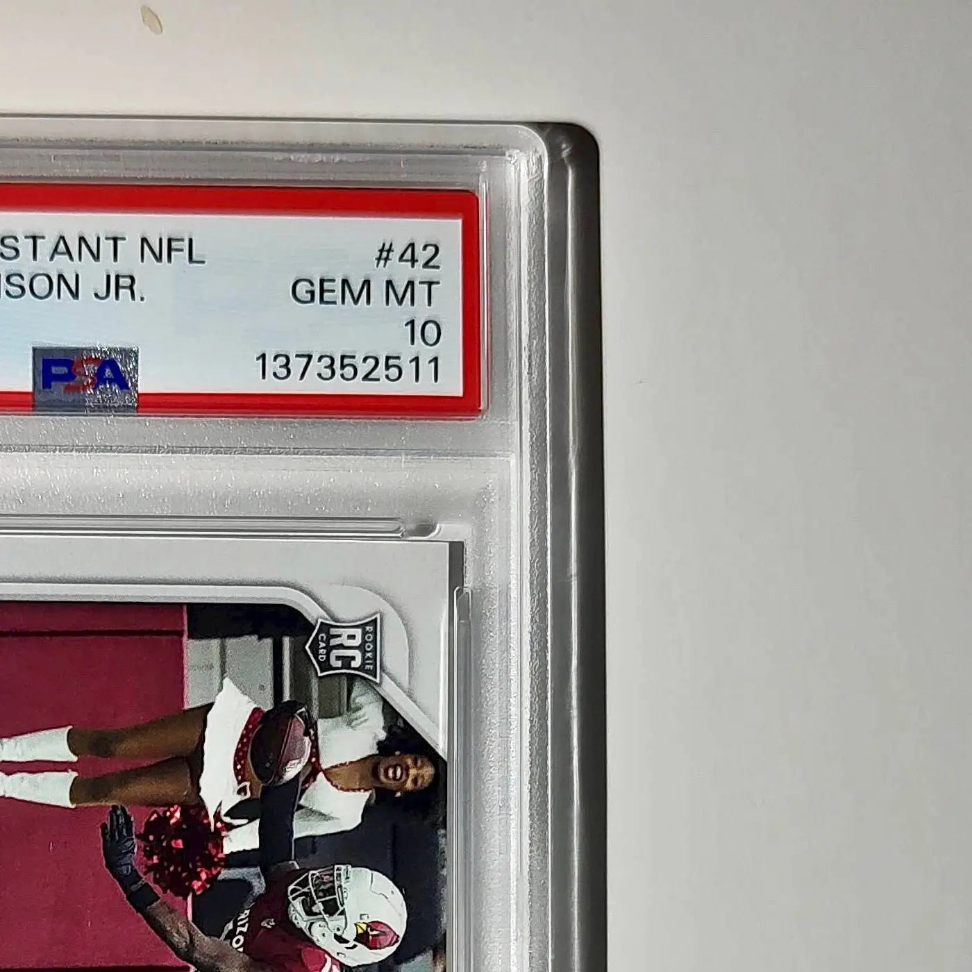 Marvin Harrison Jr. Rookie 2024 Panini Instant NFL #42 PSA 10 Gem Mint