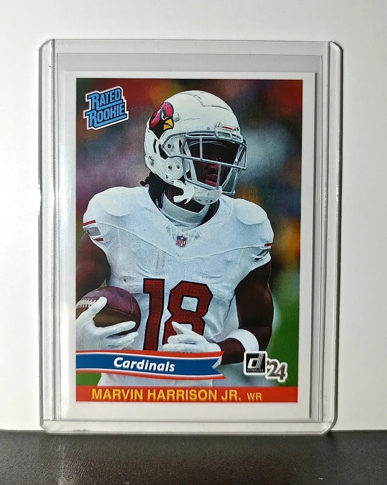 Marvin Harrison Jr. Rookie 2024 Panini Rated Rookie Retro NFL #19 Card 1 of 890 - Football Card Single