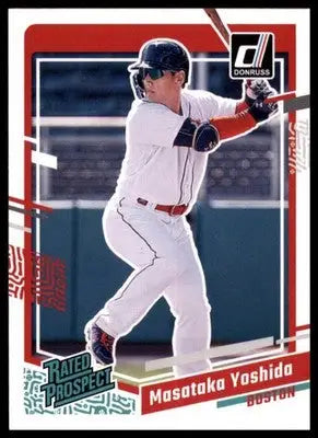 Masataka Yoshida 2023 Donruss #84 Boston Red Sox - Baseball Card Single