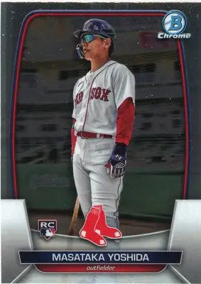 Masataka Yoshida Rookie 2023 Bowman Chrome #75 Boston Red Sox - Baseball Card Single
