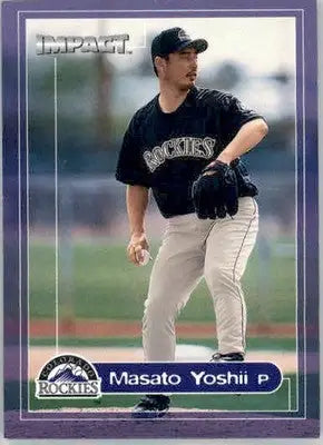 Masato Yoshii - 2000 Fleer Impact - #75 - Baseball - Baseball Card Single