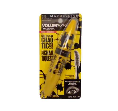 Mascara Maybelline Volum’Express The Colossal Chaotic Lash #218 Blackest Black - Other